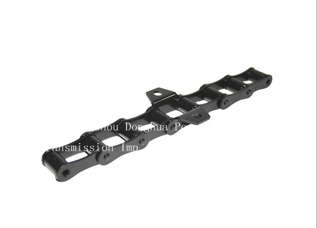 Transmissionskæder med dobbelt pitch med tilbehør