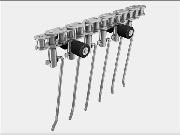 Transportørkæde til pølseproduktion